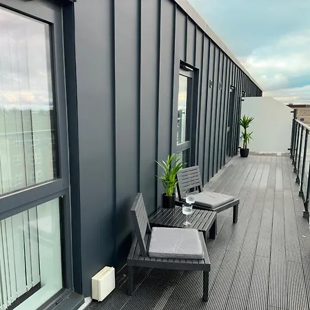 Luxury Minster Penthouse - Free Gym & Parking * يورك