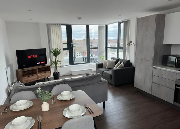 Appartement Luxury Minster Penthouse - Free Gym & Parking *