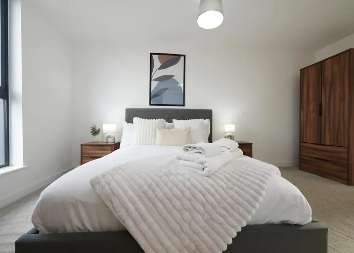 Luxury Minster Penthouse - Free Gym & Parking Appartement